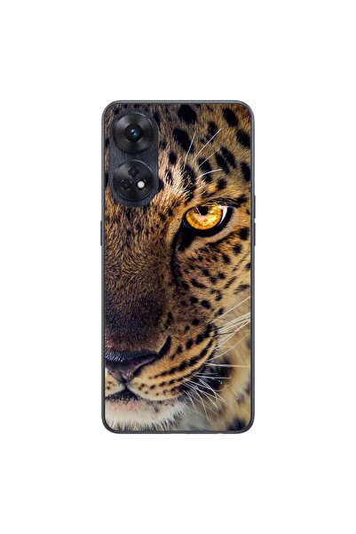 OEM Θήκη συμβατή με Oppo Reno8 T 4G από σιλικόνη TPU με σχέδιο λεοπάρδαλης