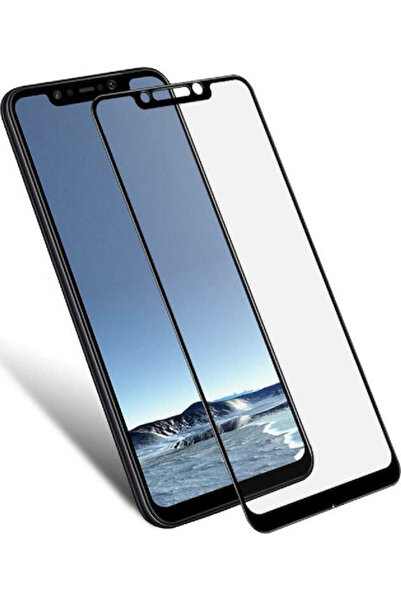 POWERTECH 5D Πλήρης Κόλλα Πλήρες Κάλυμμα Οθόνης Σκληρυμένο Γυαλί (Pocophone F1)