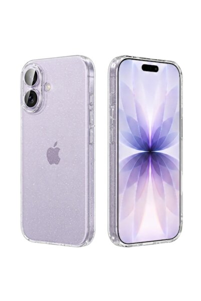 DAMUR Θήκη Glitter Spark για Apple iPhone 17, Εύκαμπτη Σιλικόνη, Σχέδιο με Γκ...