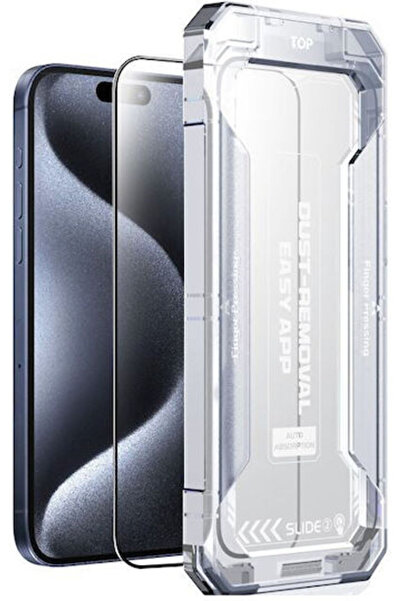 Mobile Origin Σκληρυμένο Γυαλί Μαύρο (iPhone 16 Pro)