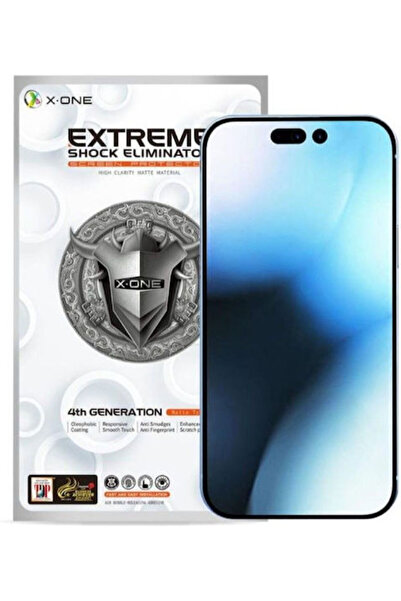 X-One Αντικραδασμικό Σκληρυμένο Γυαλί Υψηλής Αντοχής (iPhone 15 Pro)