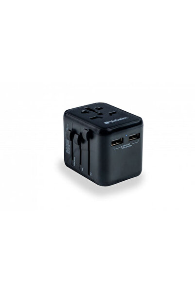 LDNIO Φορτιστής Χωρίς Καλώδιο με 2 Θύρες USB-A 12W Μαύρο (UTA-01)