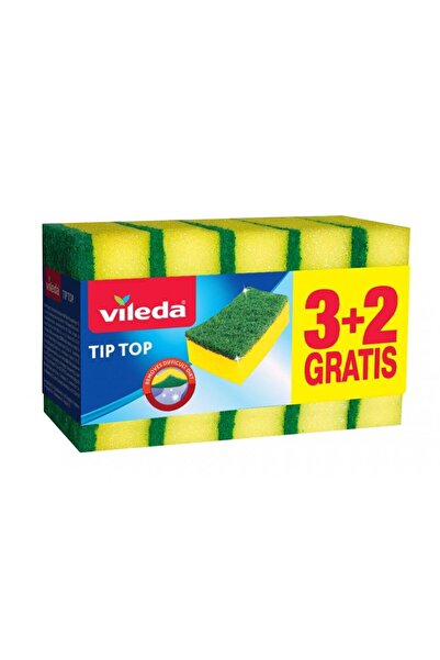 Vileda Tip-Top 173845 Dish Sponges, 5 pcs