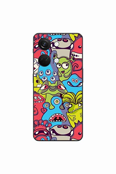 OEM Husa compatibila cu OnePlus Nord 3 Silicon Gel Tpu Model Squishi Monsters