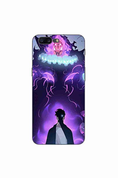 OEM Husa compatibila cu OnePlus 5 Silicon Gel Tpu Model Solo Leveling Demon