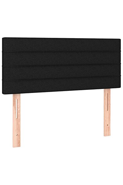 vidaxl Bed headboard, black, 80x5x78/88 cm, textile