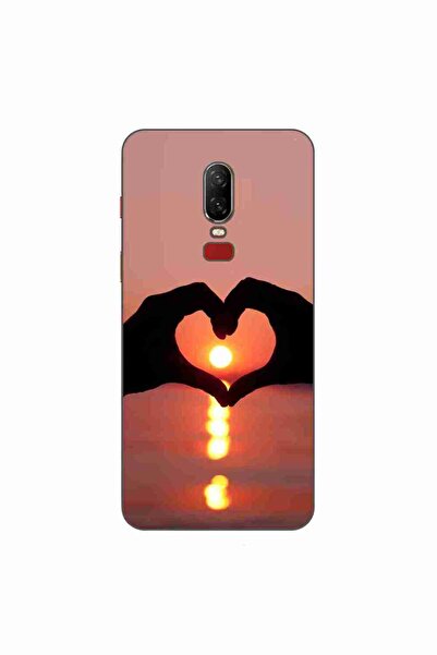 OEM Husa compatibila cu OnePlus 6 Silicon Gel Tpu Model Glow of Love