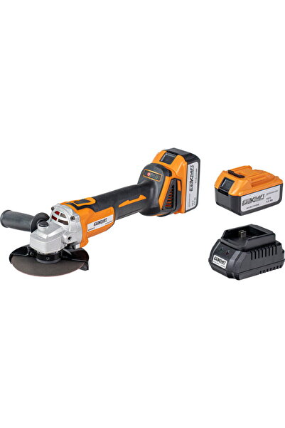 Baukraft Polizor unghiular brushless BK-BAG73, Ø125mm, 18V, cu acumulator 2x4...