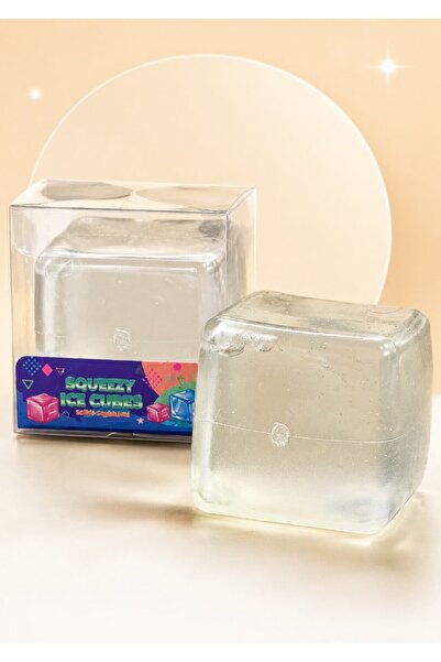 DAT Squishy Cube Mini Fidget Toy Stress Relief 9 Colors - Sensory Play Gel Cu...