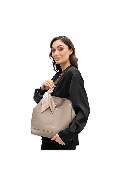 Sisley Sly_433 30X28X11 Kol Sı Vizon Kadın Çanta