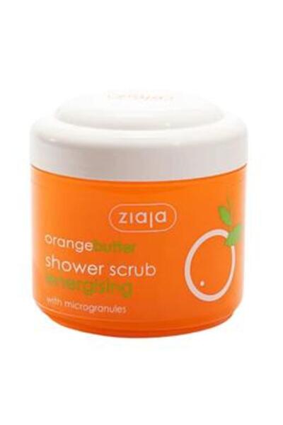 Ziaja Scrub de Dus Energizant cu Microgranule - Orange Butter Shower Scrub wi...