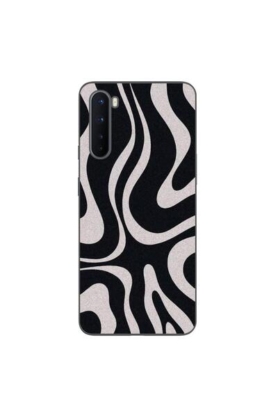 OEM Case compatible with OnePlus Nord Silicon Gel Tpu Pattern Monochrome Hypn...