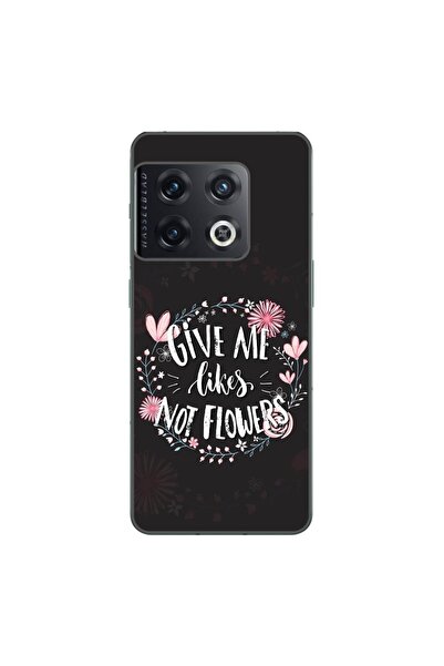 OEM Husa compatibila cu OnePlus 10 Pro Silicon Gel Tpu Model Mesaj Give Me Likes