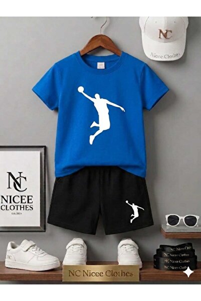 NC Nicee Clothes TRIUNGRĂ ȘI PANTALONI SCURȚI DE VARĂ PENTRU COPII UNISEX (IM...