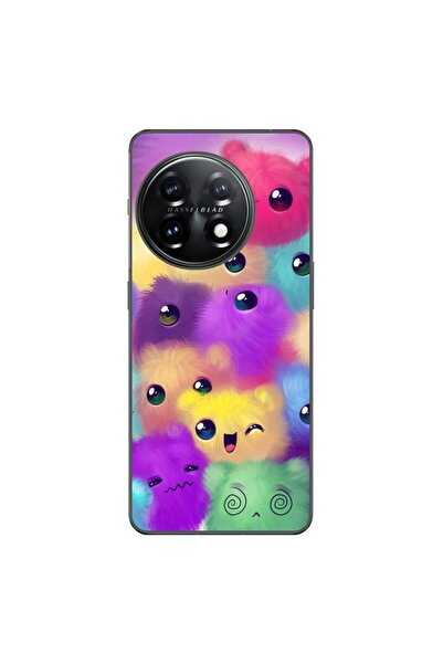 OEM Husa compatibila cu OnePlus 11 Silicon Gel Tpu Model Pufosi Colorati
