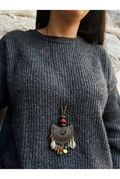 Bozhi Necklace Glass Beads Stylish Gift