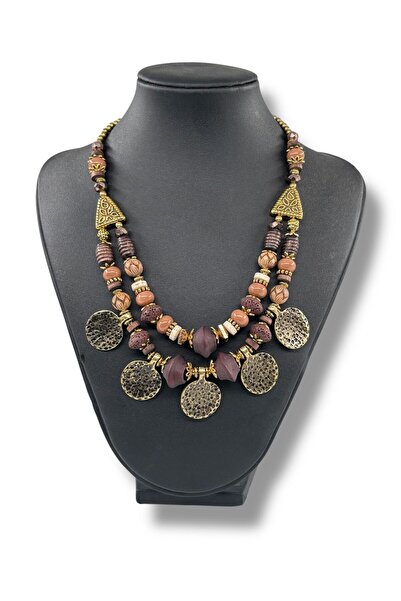 Bozhi Necklace Glass Beads Casual Elegance