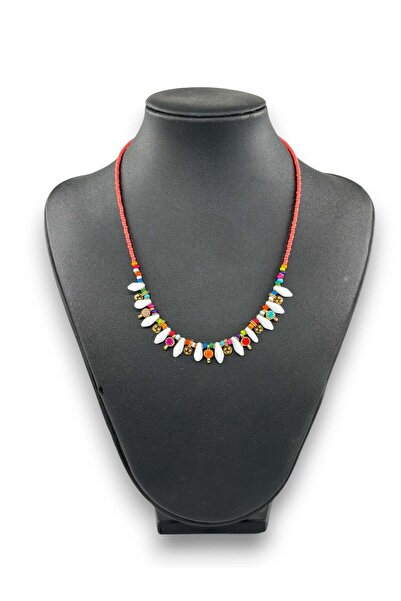 Bozhi Necklace Glass Beads Casual Elegance