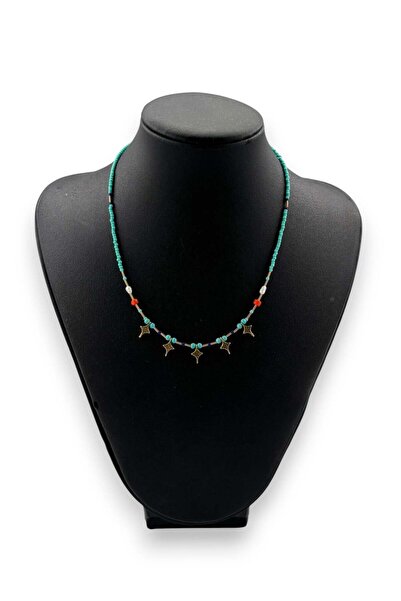 Bozhi Necklace Glass Beads Casual Elegance