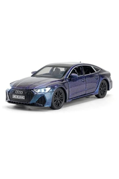 PlayFun Audi RS7 Sportback Model Car 1:24 Scale, Die-Cast, with Sound and Lig...