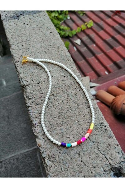 Bozhi Necklace Glass Beads Minimal Elegance