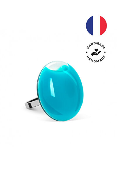 Pylones Glass Ring - Galet - Mini Milk
