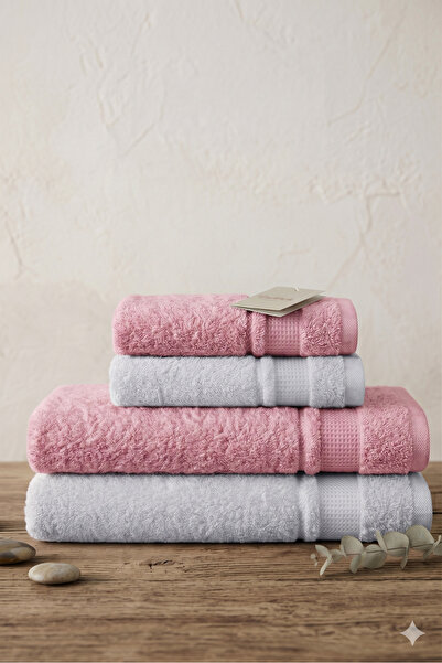 Özdilek Colurist Towel Set 2 Bath Towels 90X150 cm 2 Hand-Face Towels 50X90 cm