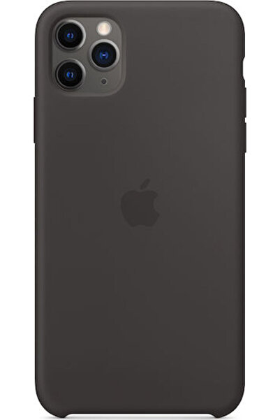 Apple Πίσω Κάλυμμα Σιλικόνης Μαύρο (iPhone 11 Pro Max) Κωδικός: MX002ZM/A