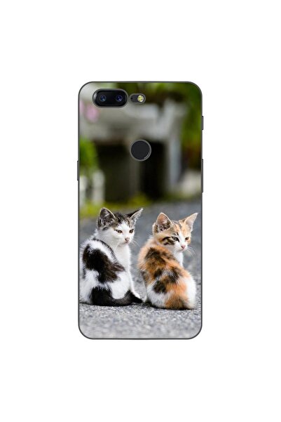 OEM Husa compatibila cu OnePlus 5T Silicon Gel Tpu Model Kitties