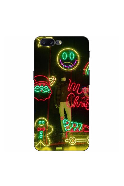 OEM Husa compatibila cu OnePlus 5 Silicon Gel Tpu Model Craciun Vitrina Neon ...