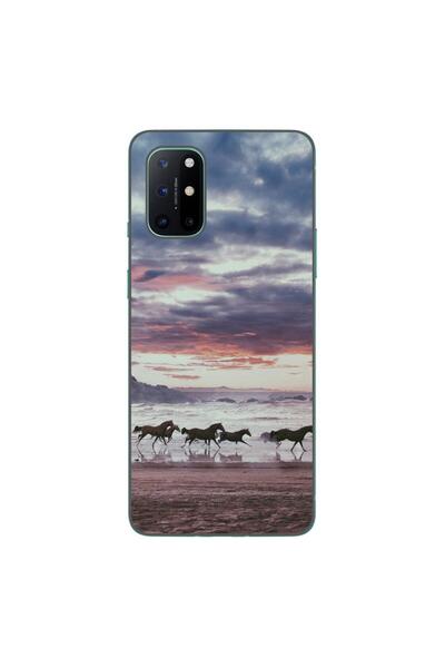 OEM Husa compatibila cu OnePlus 8T Silicon Gel Tpu Model Cai Alergand