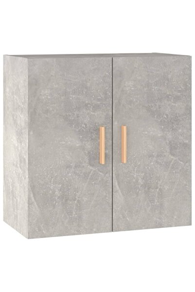 vidaxl Dulap de perete, gri beton, 60x30x60 cm, lemn prelucrat