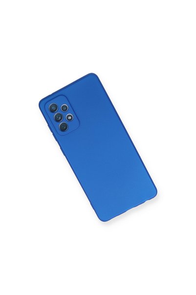 Generic Brand Galaxy A72 Case First Silicone - Blue