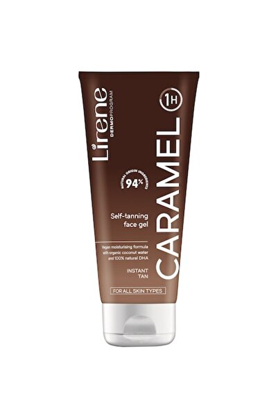 Lirene Gel pentru fata autobronzant Caramel, 75ml