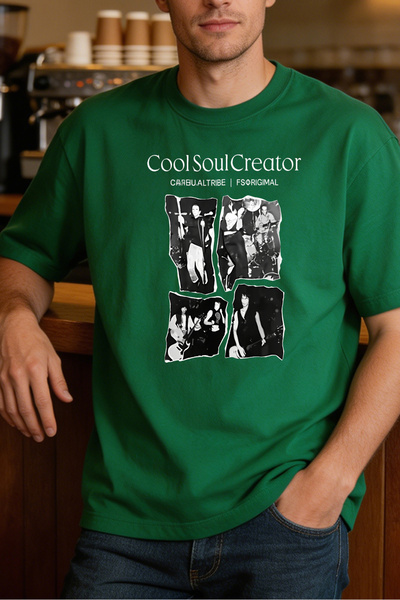 Fleck تيشيرتات رجالية بتصميم كاجوال من Cool Soul Creator Band، هدية صيفية لمح...