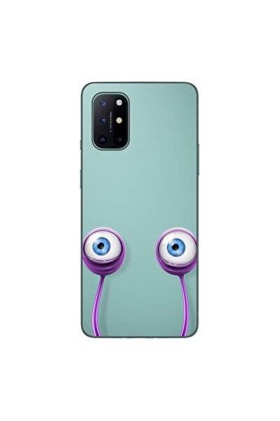 OEM Case compatible with OnePlus 8T Silicone Gel Tpu Pattern Snail Eyes