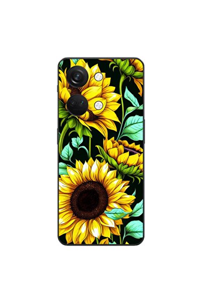 OEM Husa compatibila cu OnePlus Nord 3 Silicon Gel Tpu Model Floarea Soarelui AI
