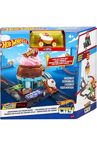 mattel Hot Wheels Κατάστημα Παγωτού Πόλης HTN77