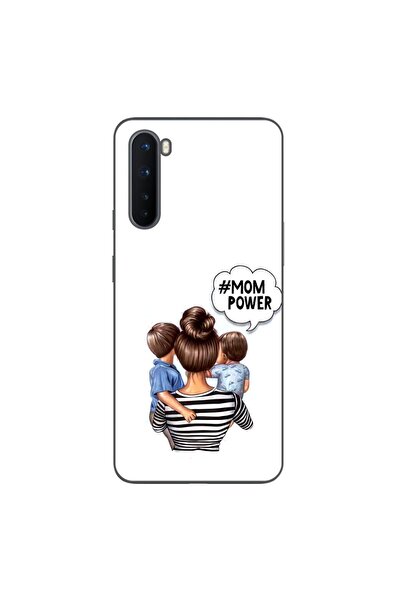 OEM Husa compatibila cu OnePlus Nord Silicon Gel Tpu Model Mom of Boys
