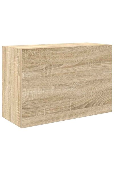 vidaxl Bathroom wall cabinet, sonoma oak, 60x25x40 cm, processed wood