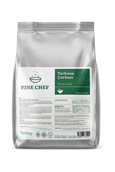 Giztat Fine Chef Tarhana Çorbası 3 Kg