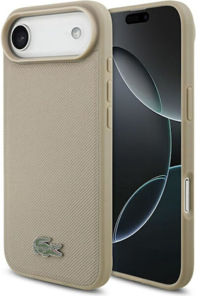 Lacoste Πίσω Κάλυμμα Petit Pique Πλαστικό / Σιλικόνη Καφέ (iPhone Air) Κωδικό...
