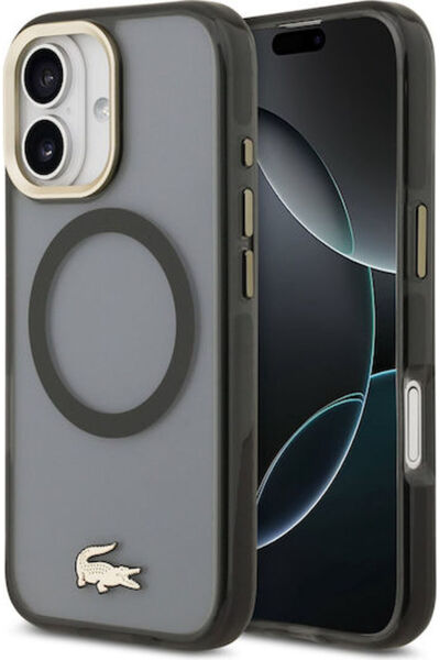 Lacoste Πίσω Κάλυμμα Πλαστικό / Σιλικόνης Χρυσό (iPhone 17) Κωδικός: LCHMP17S...