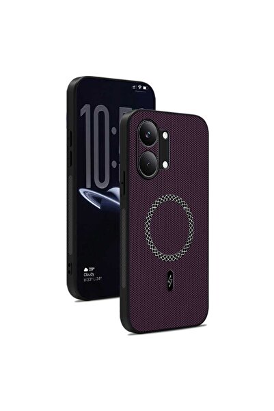 sscase Triangle Texture Magsafe Σκληρή Θήκη Purple (Xiaomi Poco X8 Pro Max 5G)