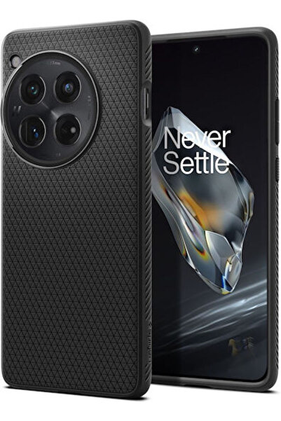 Spigen Liquid Air Πίσω Κάλυμμα Σιλικόνης Μαύρο (OnePlus 12) Κωδικός: ACS07375