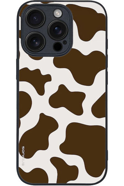 Other Σειρά Sonique Animal Print Apple iPhone 16 Pro Cow 02 Θήκη Κινητού Τηλε...