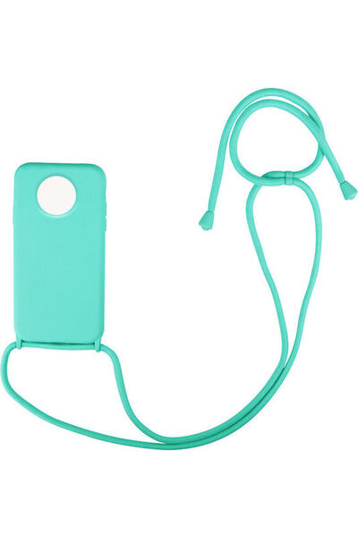 Other Sonique CarryHang Πίσω Θήκη Σιλικόνης 0.5mm με Λουράκι Γαλάζιο (Redmi N...