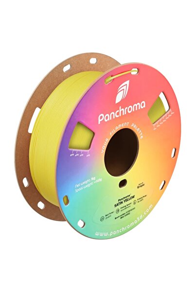 Polymaker Filament Panchroma™ PLA Satin Yellow 1KG ,1.75 mm