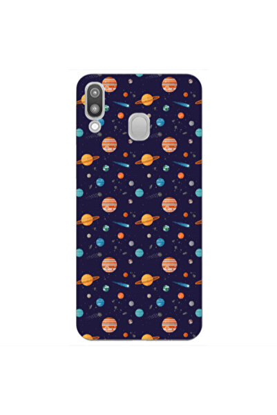 Other Samsung M20 Planets Transparent Silicone TPU Θήκη
