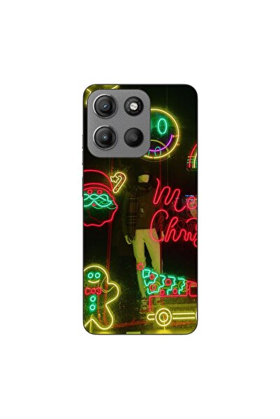 OEM Husa compatibila cu Motorola Moto G15 Silicon Gel Tpu Model Craciun Vitri...
